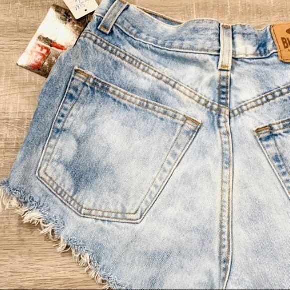 Upcycled Custom Designed Studded Cut Off Shorts Size 6 - Picture 8 of 10